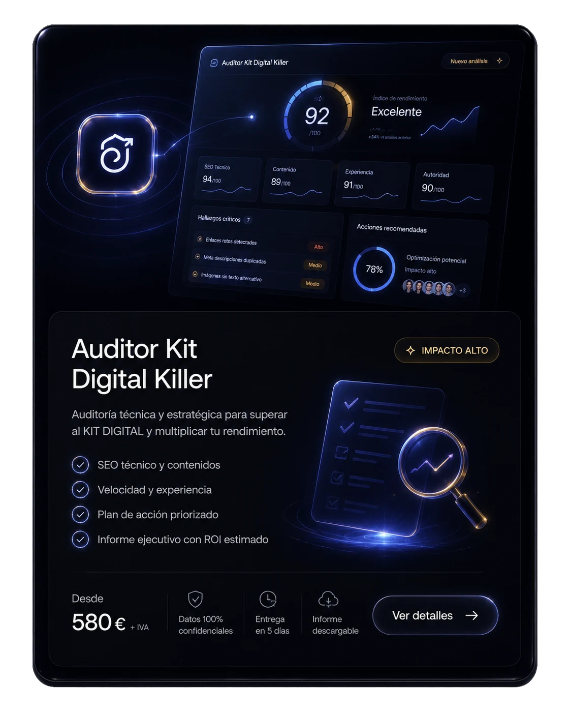 Auditor Kit Digital