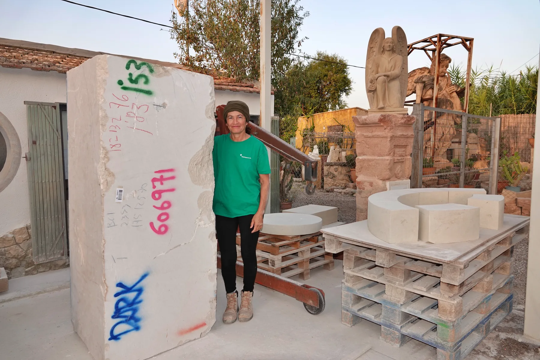 Santa Otilia · Escultura — imagen 6