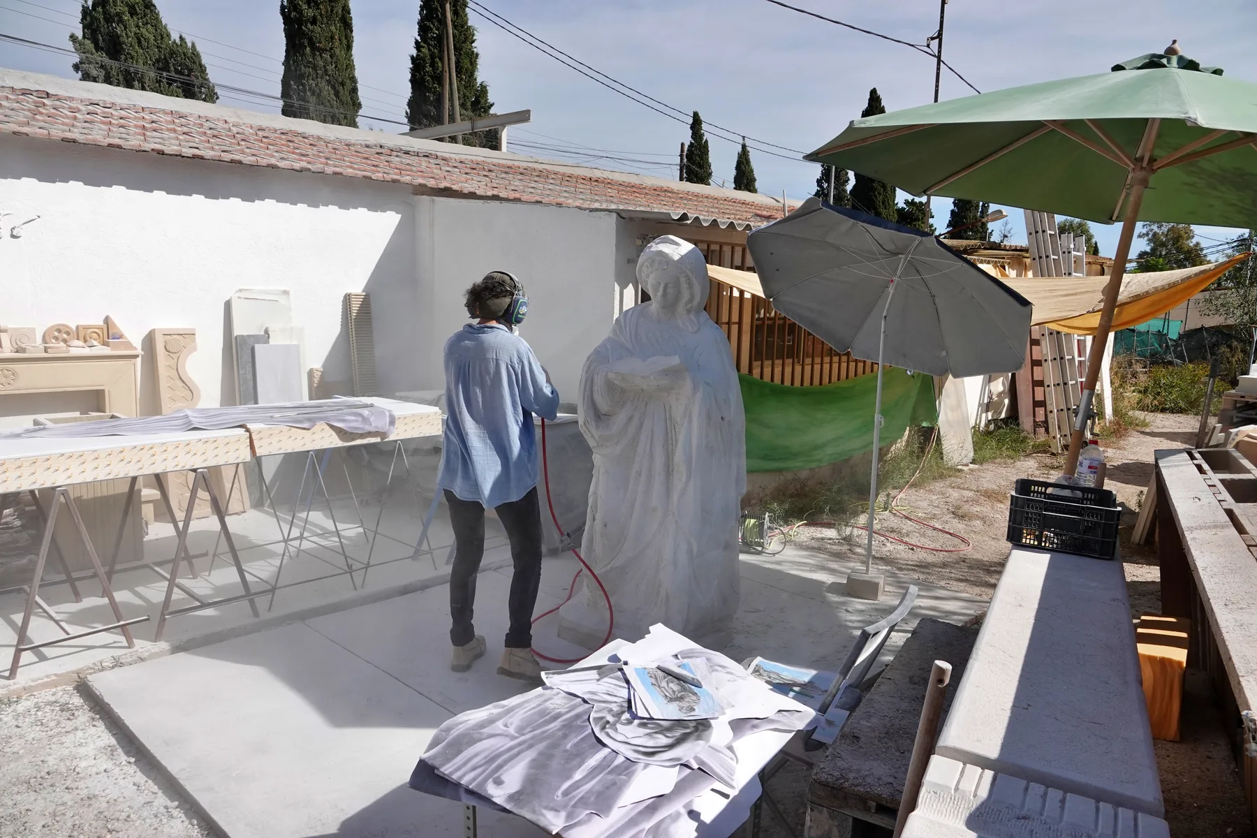 Santa Otilia · Escultura — imagen 15